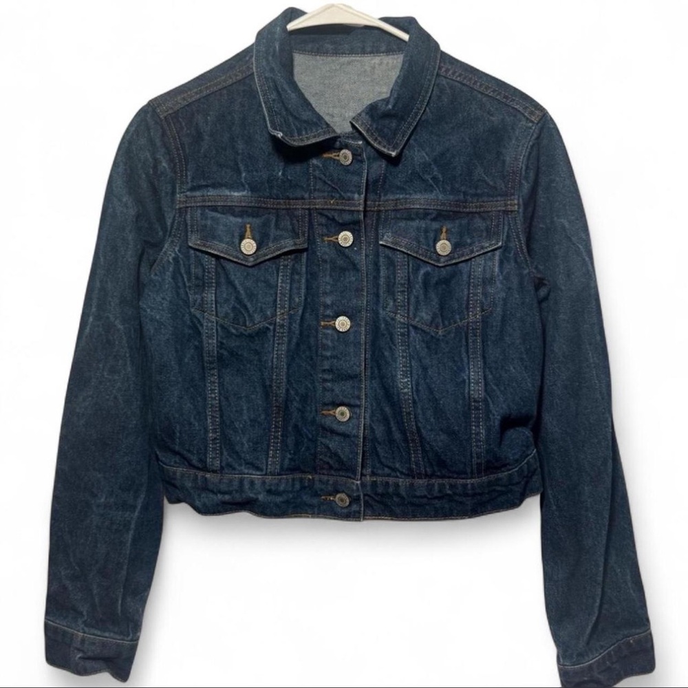 100% Cotton Blue Denim John Galt Jean Jacket